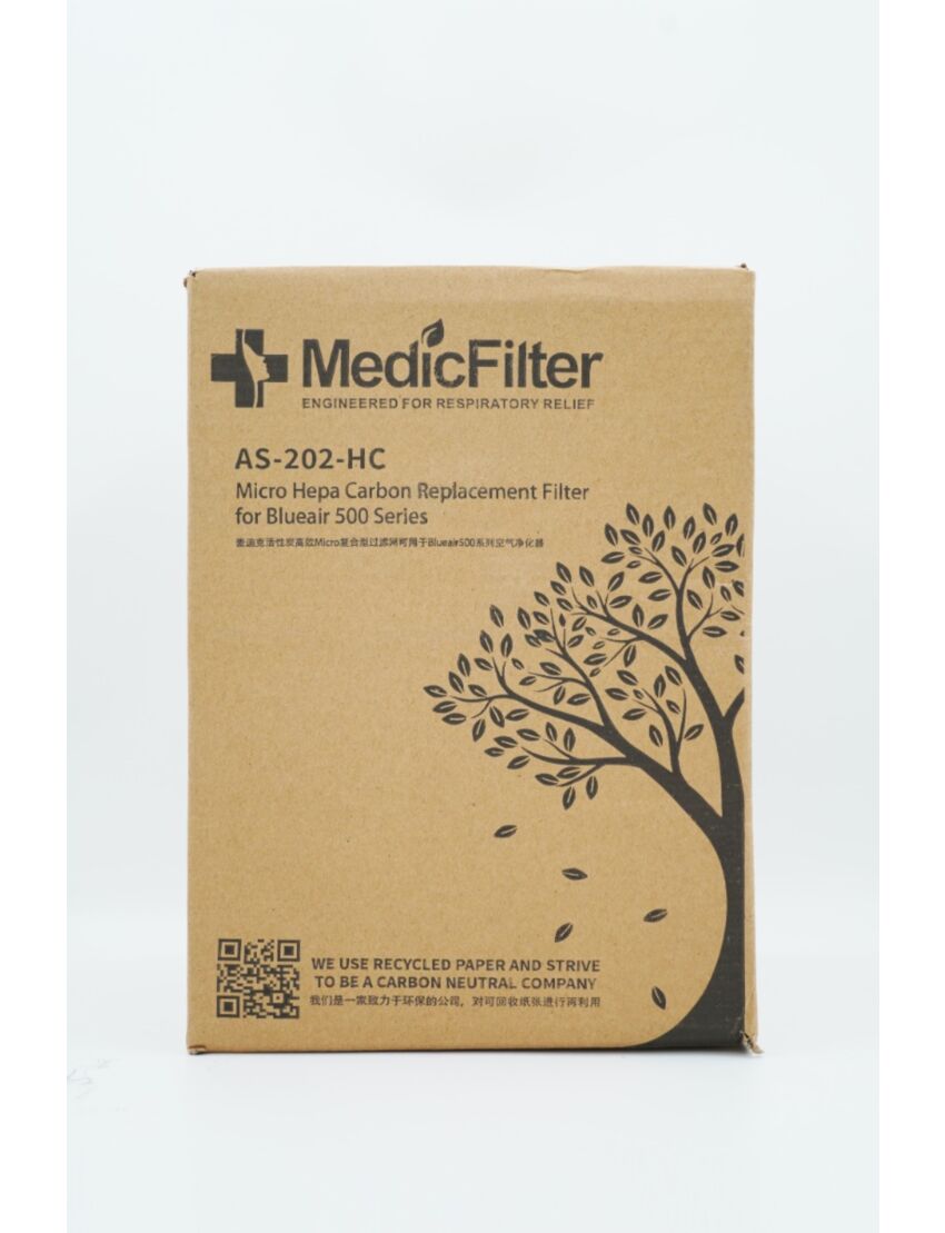 MedicFilter Micro HEPA Carbon Filter: for Blueair 500 Series